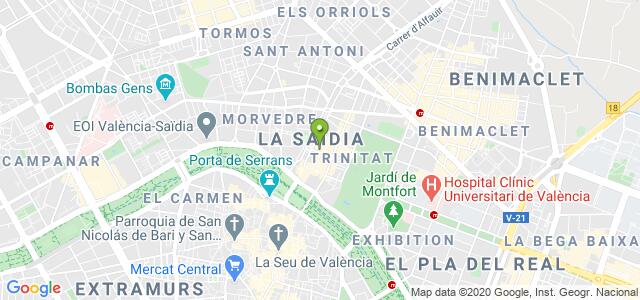 mapa de instituto nacional de la seguridad social valencia 3