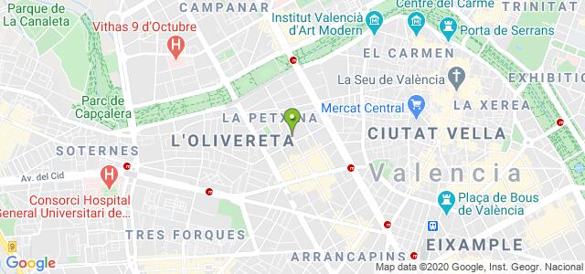 mapa de instituto nacional de la seguridad social valencia 5