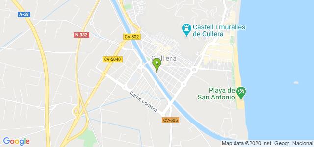 mapa de instituto social de la marina cullera