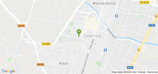 mapa de oficina de la seguridad social catarroja