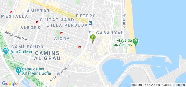 mapa de oficina de la seguridad social valencia