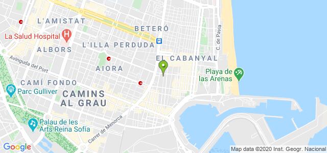 mapa de oficina de la seguridad social valencia 15