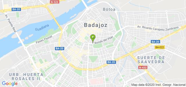 mapa de instituto nacional de la seguridad social badajoz 2