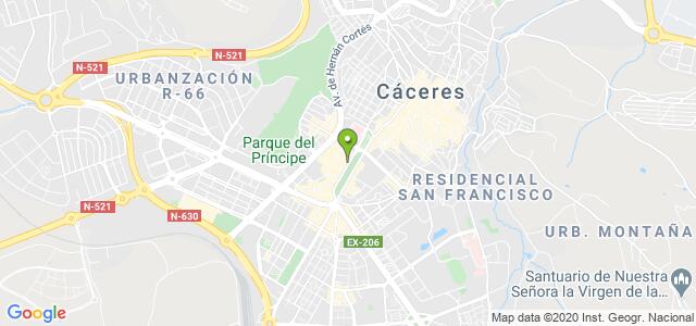 mapa de instituto nacional de la seguridad social caceres 2