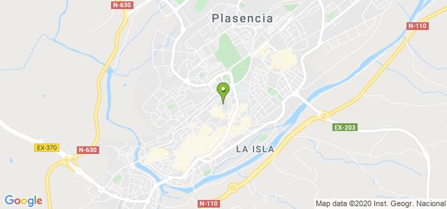 mapa de oficina de la seguridad social plasencia 2