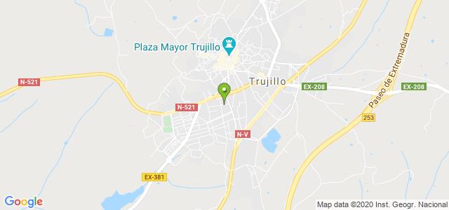 mapa de oficina de la seguridad social trujillo 2