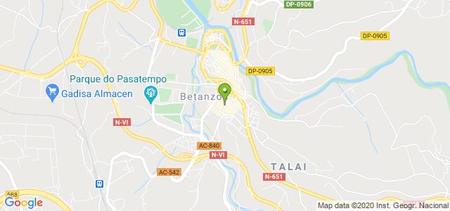 mapa de instituto nacional de la seguridad social betanzos