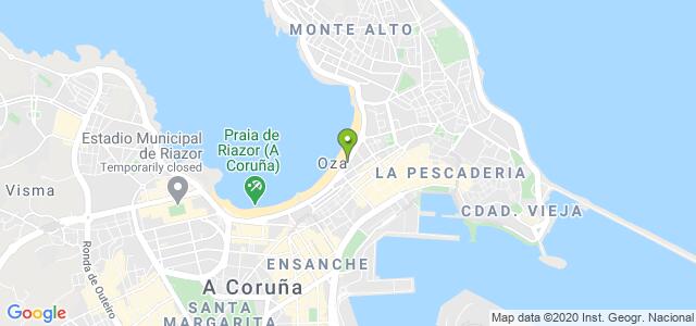 mapa de instituto nacional de la seguridad social a coruna 2