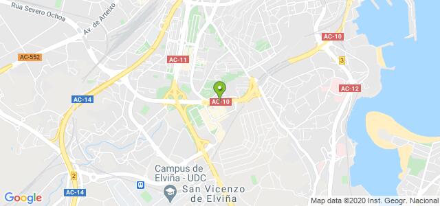 mapa de instituto nacional de la seguridad social a coruna 3
