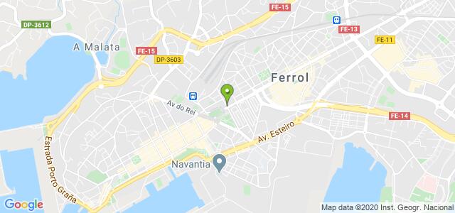 mapa de instituto nacional de la seguridad social ferrol