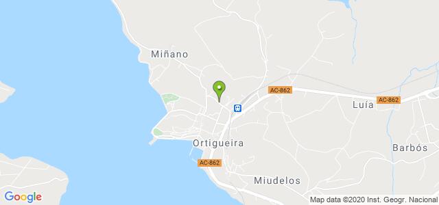 mapa de instituto nacional de la seguridad social ortigueira