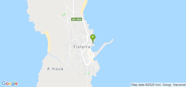 mapa de instituto social de la marina fisterra