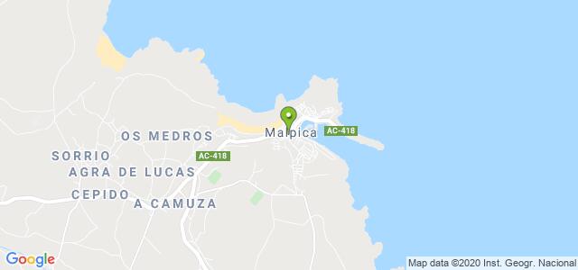 mapa de instituto social de la marina malpica de bergantinos