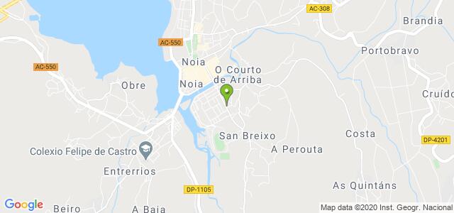 mapa de instituto social de la marina noia