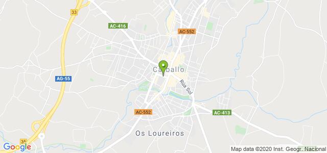 mapa de oficina de la seguridad social carballo