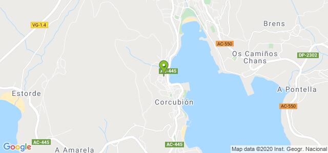 mapa de oficina de la seguridad social corcubion 2