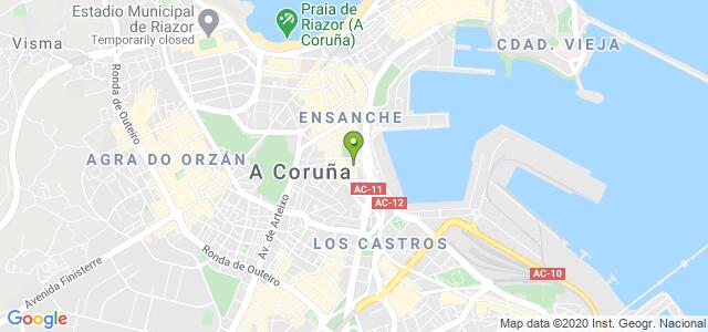 mapa de oficina de la seguridad social a coruna 5