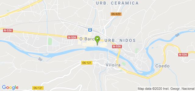 mapa de instituto nacional de la seguridad social o barco de valdeorras