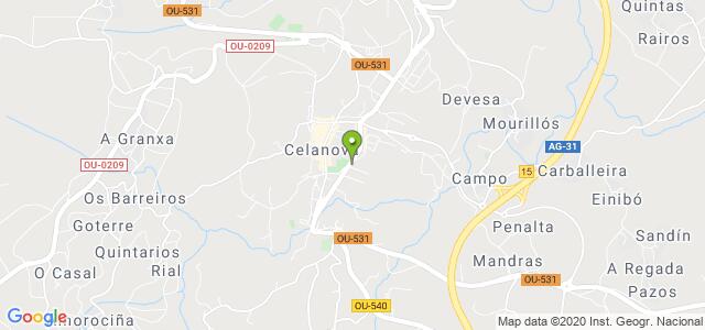 mapa de instituto nacional de la seguridad social celanova