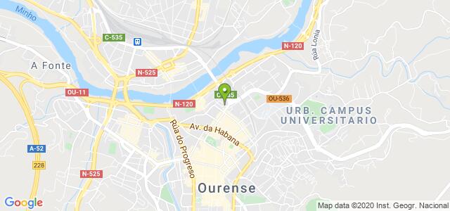 mapa de instituto nacional de la seguridad social ourense