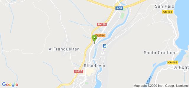 mapa de instituto nacional de la seguridad social ribadavia