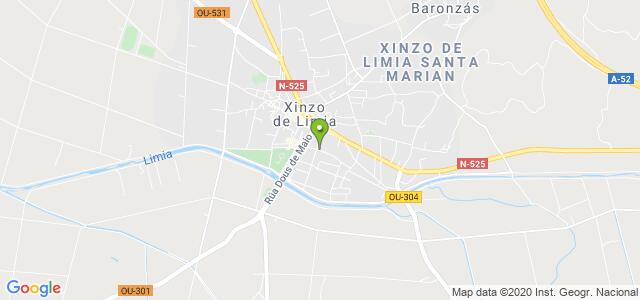 mapa de instituto nacional de la seguridad social xinzo de limia