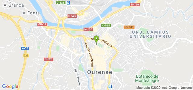 mapa de oficina de la seguridad social ourense 3