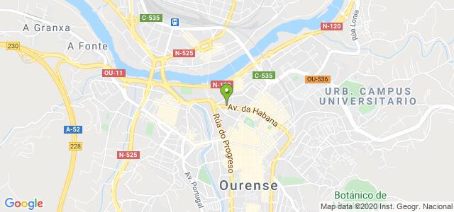 mapa de oficina de la seguridad social ourense 6