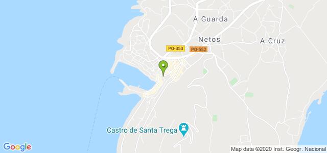 mapa de instituto social de la marina a guarda