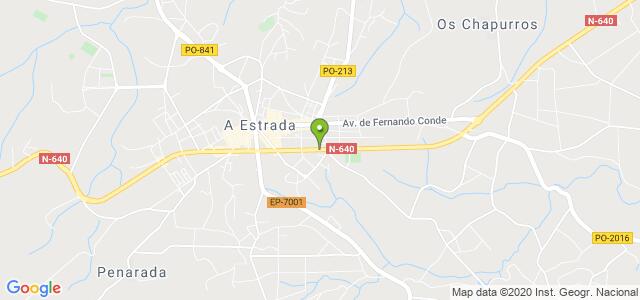 mapa de oficina de la seguridad social a estrada 2
