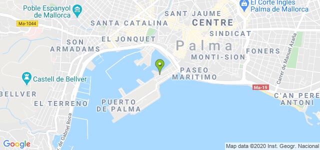 mapa de instituto social de la marina palma de mallorca