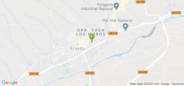 mapa de instituto nacional de la seguridad social arnedo