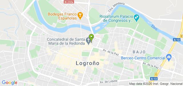 mapa de oficina de la seguridad social logrono