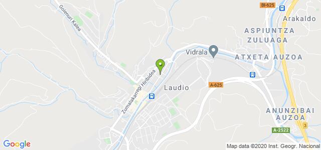 mapa de oficina de la seguridad social laudio