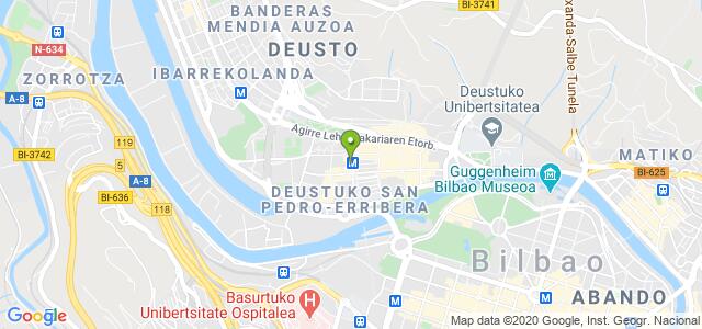 mapa de instituto nacional de la seguridad social bilbao