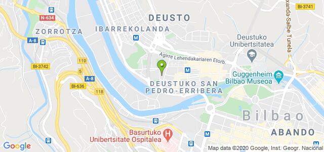 mapa de oficina de la seguridad social bilbao 2