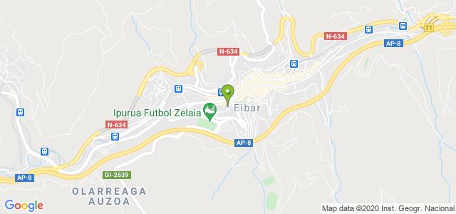 mapa de oficina de la seguridad social eibar