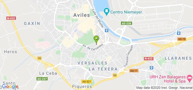 mapa de instituto nacional de la seguridad social aviles