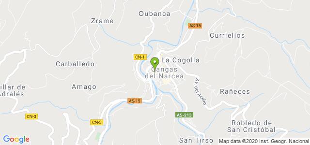 mapa de instituto nacional de la seguridad social cangas del narcea
