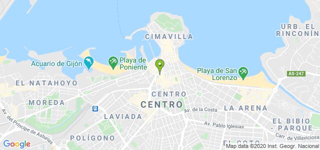 mapa de instituto nacional de la seguridad social gijon