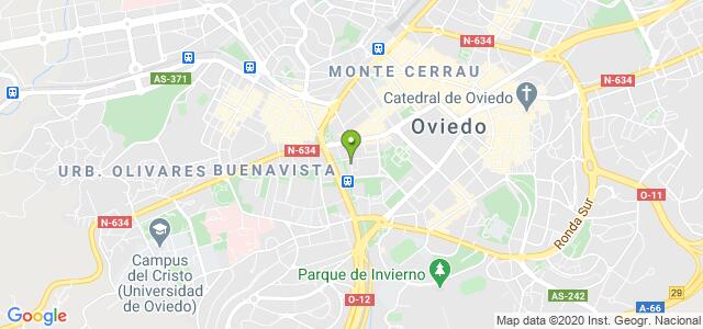 mapa de instituto nacional de la seguridad social oviedo