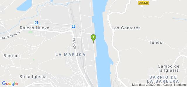 mapa de instituto social de la marina aviles