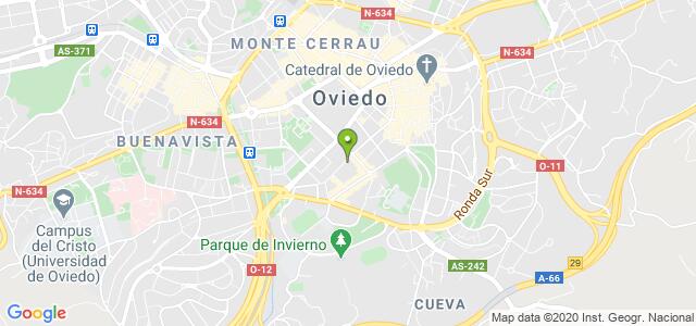 mapa de oficina de la seguridad social oviedo 3