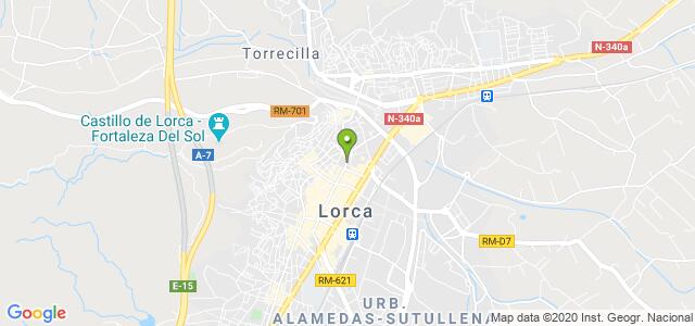 mapa de instituto nacional de la seguridad social lorca