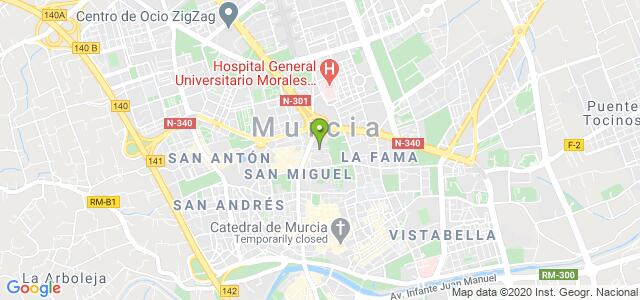 mapa de instituto nacional de la seguridad social murcia