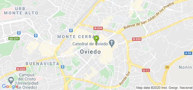 mapa de agencia tributaria de asturias delegacion especial