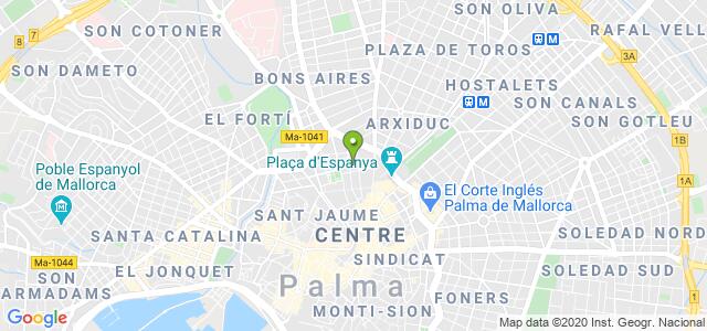 mapa de agencia tributaria de illes balears delegacion especial