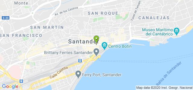 mapa de agencia tributaria de cantabria delegacion especial