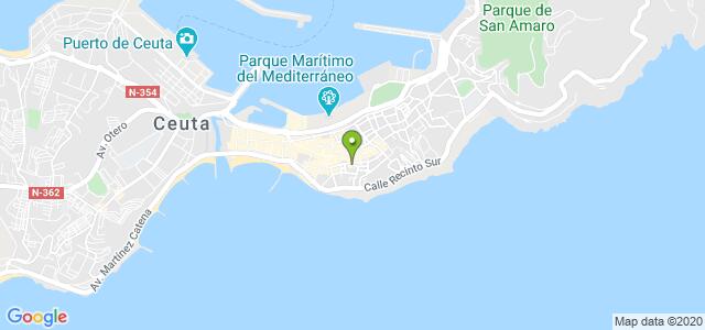 mapa de agencia tributaria de ceuta