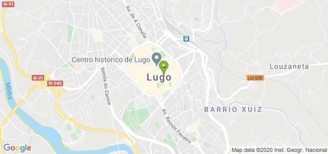 mapa de agencia tributaria de lugo